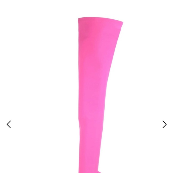 Balenciaga Pink Thigh-High Boots - Picture 3 of 4